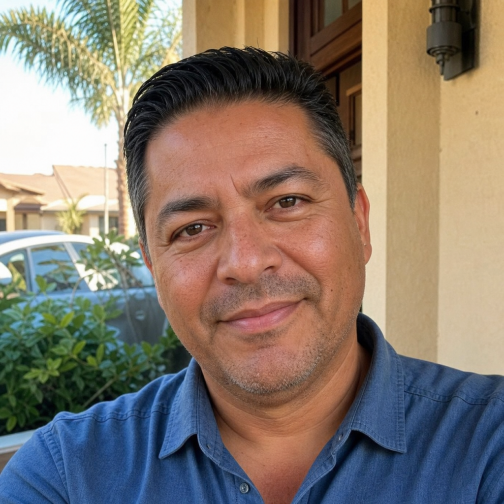 Reviewer daniel r v1 Portrait of Daniel R., a Riverside homeowner